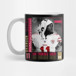 Brandon Aiyuk Paper Poster Mug